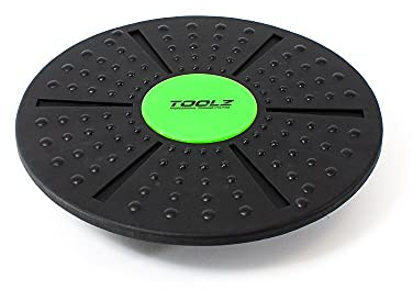 TOOLZ Balance Board – Therapiekreisel für das Koordinations-, Gleichgewichts- & Krafttraining – Rundes Wackelbrett aus Kunststoff