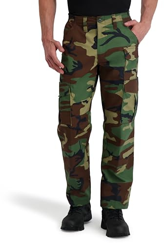 Propper Mens Uniform Tactical Pant, Woodland, 32W X 34L US