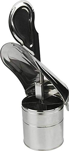 Acero Inoxidable Chimenea Giratorio Capucha Tubo Conducto Giratorio Olla Protector Bombero - 100mm