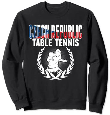 Trikot für Tischtennis-Liebhaber der Tschechischen Republik – Tischtennis-Pong Sweatshirt