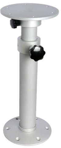 WPWSDWMX Teleskop Tischbein aus Aluminium für Wohnmobile 45-69 cm, Runde Tischbeine mit 6 cm Durchmesser, Teleskophalterung für Yachten, für Yacht-Wohnmobil-Caravans, Hubtisch Wohnwagen