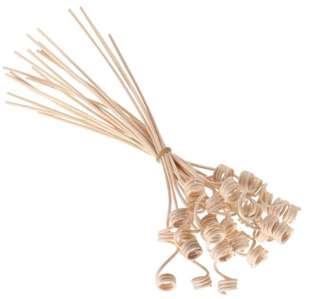 CORHAD 20piezas Varillas Difusoras De Aroma para Aromaterapia Palos De Perfume De Accesorios para Difusores De Aceite Esencial para Hogar y Oficina