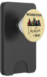 Mauritius Travel Vacation 2025 Mauritius PopSockets PopWallet for MagSafe