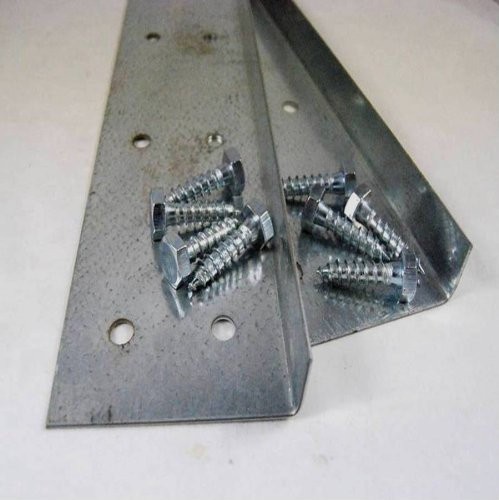 BM9 Bower Beams Joist Repair Plates x 1 Pair Inc. 8 Coach Screw Fixings (M10 x 40mm)