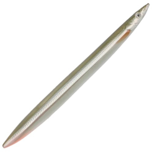 Savage Gear Line Thru Sandeel - Meerforellenköder, Farbe:Sandeel, Länge/Gewicht:11cm / 15g