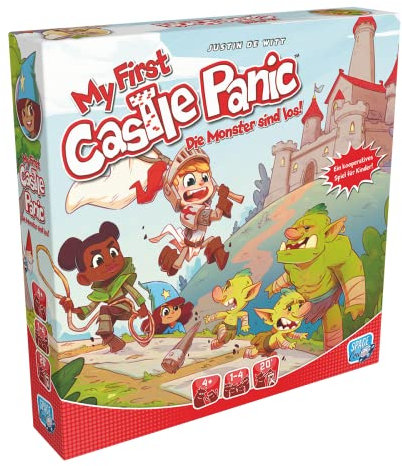 Space Cow, My First Castle Panic – Die Monster sind los, Kinderspiel, Brettspiel, 1-4 Spieler, Ab 4+ Jahren, 20+ Minuten, Deutsch