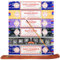 Incienso Nag Champa Pack 72 Sticks + Quemador Incienso – Aromaterapia - Limpieza Energética de Ambientes: Palo Santo – Lavanda – Sándalo – Agarbatti – Super Hit (Pack 6)