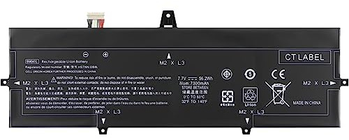 ASKC BM04XL L02478-855 Laptop Battery for HP Elitebook X360 1030 G3 G4 Series HSTNN-DB8L L02031-2C1 L02031-541 L02475-855 HSTNN-UB7L L02031-241 BM04056XL 7.7V 56.2Wh 7300mAh