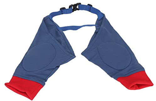 Jiawu Hunde-Ellenbogenbandage-Schutzpolster Zur Unterstützung von Ellbogen- und Schultergelenken bei Hunden, Ellenbogenhygroma, Dysplasie, Arthrose, Schwielen Am Ellenbogen (L)