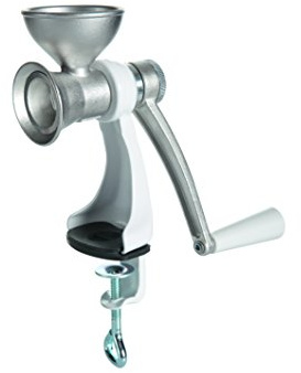 Jupiter 560500 Mohnmühle Edelstahl, weiß