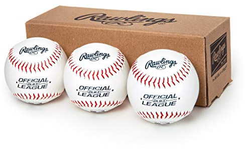 Rawlings | Official League Recreational Use Practice Baseballs | OLB3 | Youth/8U | 3 Count