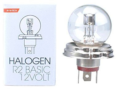 M-Tech Z48 Lampe P45T 12V 45/40W R2, Silber