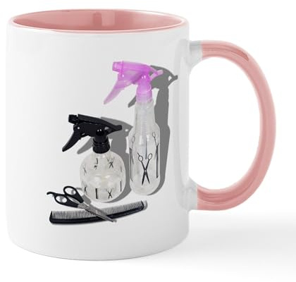 CafePress Hair Cut Spray Bottle Mug 11 oz (325 ml) Ceramic Coffee Mug