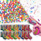 16 Stück Party Confetti Kanone Konfetti Geburtstag Glitzer Papier Konfettibombe Shooter Confetti Biologisch Abbaubar Konfettikanone Hochzeit Pistolen Konfetti Pistole Konfetti-teilen Papier