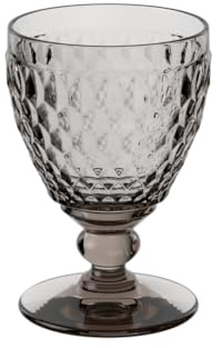 Villeroy & Boch Boston Coloured Rotweinglas Smoke, 310 ml, Kristallglas, Grau