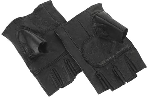 MUSISALY Sport-halbfingerhandschuhe Für Fitness Und Fahrradfahren Lederhandschuhe Herren Trainingshandschuhe Mit Rutschfestem Handflächenpolster Atmungsaktiv Und Langlebig Für Sportaktivitä