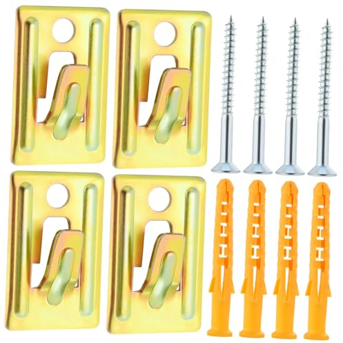 Garneck 4 Piezas Soporte para Calentador de Agua Eléctrico Montaje Pared Anclajes Termo Eléctrico Gancho Antideslizante para Paredes Huecas