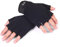 Tbest Halbfingerhandschuhe, Sporthandschuhe, Elastizität, Weiche -Fingerlose, rutschfeste Handfläche, Fahrradhandschuhe mit Verstellbarem Riemen für Radfahren,