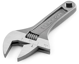 TEKTON 6 Inch Adjustable Wrench (1-1/2 in. Jaw Capacity) | WSA04122
