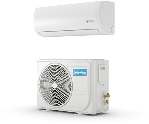 Olimpia Splendid Climatizzatore Monosplit Mystral S1 E Inverter 12000 BTU, 1 Unità Interna + 1 Unità Esterna, Gas R32, Classe di efficienza energetica A++/A+, Wi-Fi integrato, Self Clean