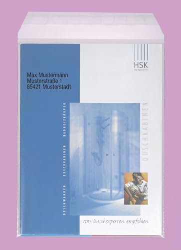 docuCARE® Folienversandtaschen transparent DIN C4