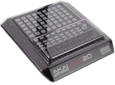 Decksaver LE Cover for Akai APC20 - Super-Durable Polycarbonate Protective lid in Smoked Clear Colour, Made in The UK - The Producers' Choice for Unbeatable Protection