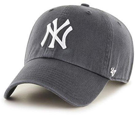 '47 New York Yankees Charcoal MLB Clean Up Cap One-Size
