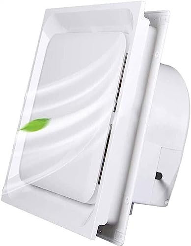 KRHINO Ventilador Extractor Industrial Ventilación Industrial Me Extractor de Techo, 30 * 30 Extractor de baño de Cocina Ventilador de Escape Integrado