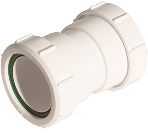 Straight Connector 2, Colour White, Diameter 2 inches, 1 in Pack