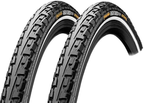 2 Stück Reifen 28 Ride Tour Fahrradreifen schwarz Reflex 42-622 | 28 x 1.6, 700x40C
