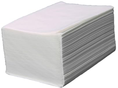 OATIPHO Papierservietten mit Blumenmuster Weiße Getränkeservietten aus Hochwertigem Zellstoff Saugfähige Tischservietten für Hotel Restaurant und Zuhause