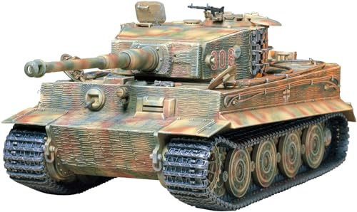 Tamiya 300035146 – 1:35 WWII specialmotorfordon 181 pansarstridsvagn VI Tiger I E