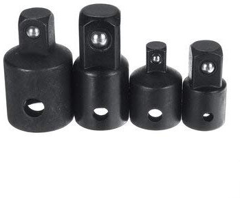 ZOYOSI 4/5Pcs 1/4'' 1/2'' 3/8'' 3/4'' Air Impact Wrench Drive Increaser Ratchet Converter Socket Adapter Reducer - 4PCS