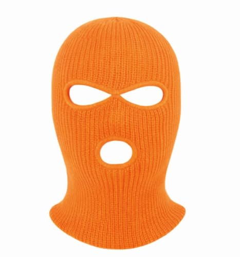 NW NATIONWEAR Balaclava Ski-Maske – Herren Balaclava – Skimaske für Wintersport – Sturmmaske, Räubermaske, Predator-Maske – 3-Loch Skimaske – In leuchtenden Farben erhältlich – Warm & langlebig