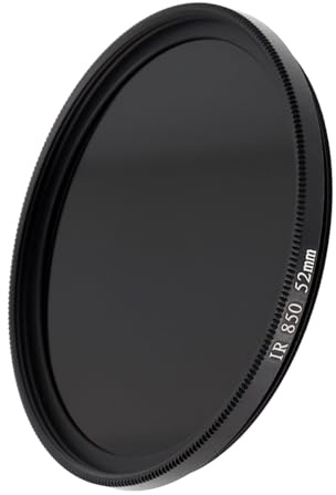 ayex 850 nm IR Filtro a infrarossi 52 mm – Fotografia a infrarossi Extreme per fotocamera e obiettivo