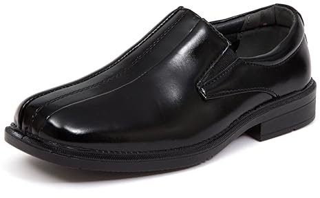 Deer Stags boys Wings Slip-on Loafer, Black, 11 M US Little Kid