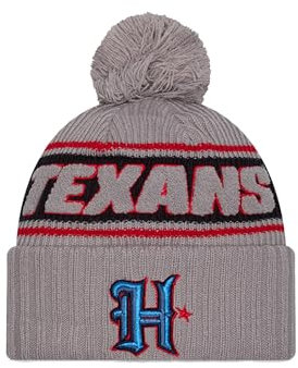 New Era Men's NFL Sideline Knit Houston Texans One Size Fits Most