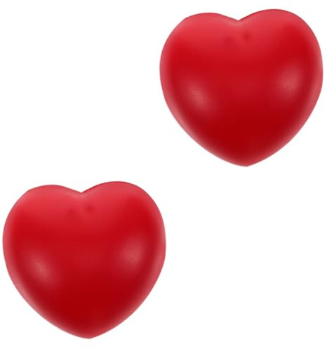 Alasum 8 Stück Love Vent Ball 3D Herzspielzeug Schaumstoff Stressball Niedlicher Stressball Herz Quetschbälle Mini Stressbälle Herz Squishy Langsam Steigendes Herzspielzeug