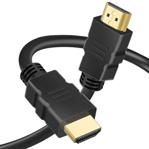 4K HDMI 2.1 Cable Lead 3m, 8K@60Hz 4K@120Hz Ultra HD Cable High-Speed Lead 48Gbps, Long HDMI to HDMI Cable Compatible with all HDMI devices and for Laptop, Monitor PC, TV, HDTV (5 Meter)