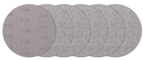 sourcing map Lot de 25 disques abrasifs en maille de 225 mm, grain 180, sans poussière, pour cloison sèche et sol