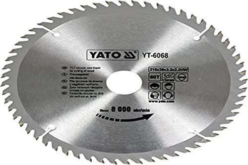 TCT BLADE FOR WOOD 210X60X30 MM