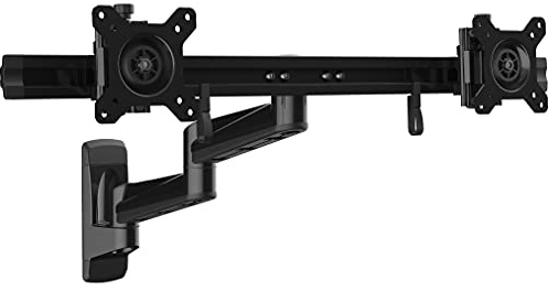 StarTech.com Support mural pour deux écrans - Bras articulés (ARMDUALWALL)