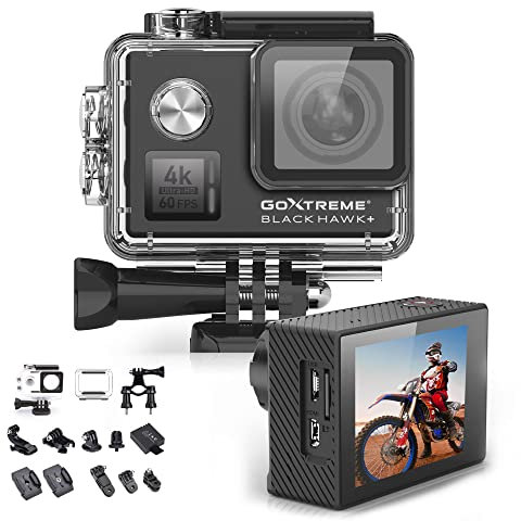 GoXtreme Blackhawk 4K+ ActionCam 4K-60fps Schwarz