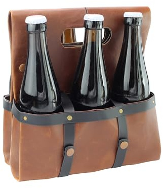Winkee - Fahrrad Sixpack - Männerhandtasche für Fahrrad I Lustige Geschenke für Männer I Bier Geschenk für Männer I Vatertagsgeschenk I Camping Zubehör