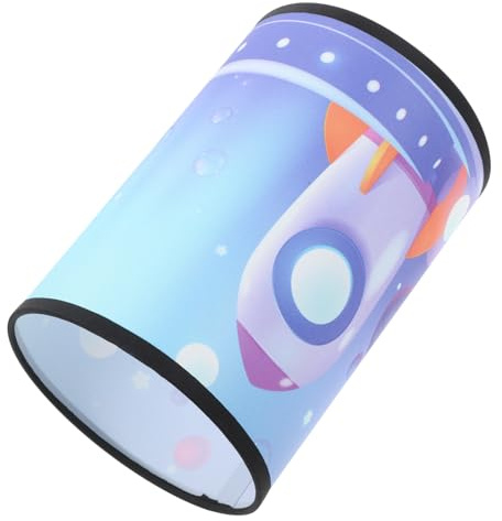 Angoily Kinderlampenschirme Mit Cartoon-weltraummotiven Stofflampenschirme Für Tischlampen Weiches Licht Robust Und Langlebig Für Kinderzimmer Und Babyzimmer-dekoration