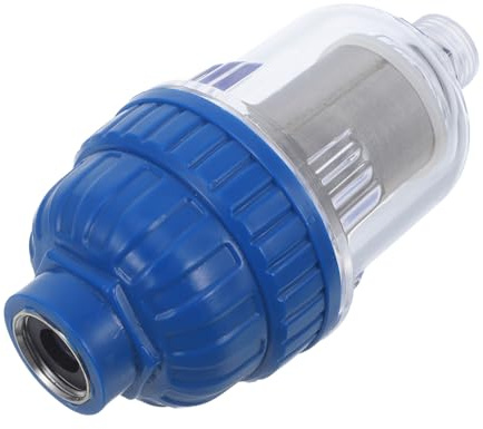 HOMOCONO Wasserfilter für Wasserhahn Küche Wasserhahn Vorfilter aus Abs Antikalkfilter Sedimentfilter Leicht zu Installieren für Waschmaschine und Haushalt Zufälliger Stil