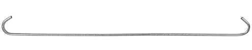 Parotec Sturmklammer 320 mm für Tonziegel Typ 417, 100 Stück | aus galvanisiertem Stahl, zur sicheren und stabilen Befestigung von Dachziegeln und Dachpfannen, für alle gängigen Lattungen