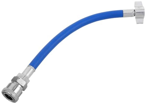 CHICAMPERA Tubo Per Aria Compressa Con Adattatore Sgancio Rapido Condotto Ingresso Pesante Per Camion e Rimorchi Struttura Doppio Resistente Alle Perdite Tubo Gomma Per Uso Intensivo