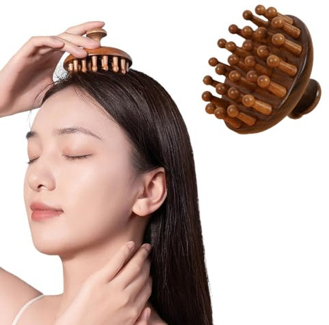 GGUFAY Massaggiatore Cuoio Capelluto, Scalp Massager, Massaggiatore capelli, massaggiatore testa per stimolare la crescita del cuoio capelluto