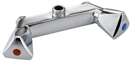 Robinet Mélangeur de Douche Entraxe 110 millimètres - Mâle 15x21 NOYON & THIEBAULT